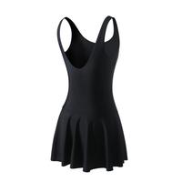 裙式连体泳衣女士显瘦遮肚保守游泳衣高级感泡温泉度假泳装女成人