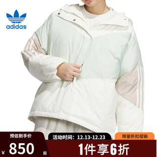 adidas 阿迪达斯 三叶草冬季女子运动休闲羽绒服外套IU4783 IU4783- L