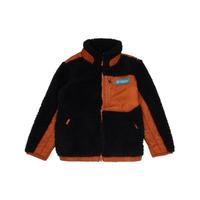 （尺码偏小）户外儿童可双面穿保暖抓绒休闲外套