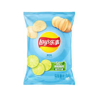 Lay's 乐事 经典/大波浪/奇多系薯片 玉米棒40g/50g 单袋装办公室休闲零食 乐事青柠味40g