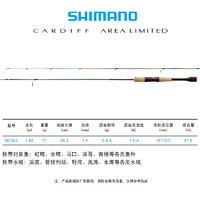 禧玛诺SHIMANO新卡迪夫彩虹Cardiff Area Limited微物路亚竿