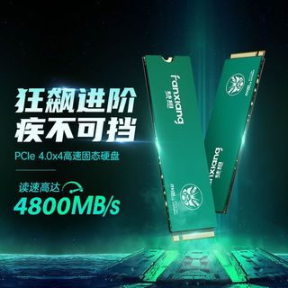 高速固态硬盘SSD M.2接口PCIe4.0x4 台式机笔记本电脑配件500G