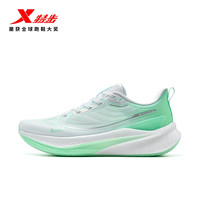 XTEP特步两千公里三代丨跑步鞋男鞋减震体测训练鞋女跑鞋2000公里3代 足下清风【女】新白色/荧光浅青绿 38