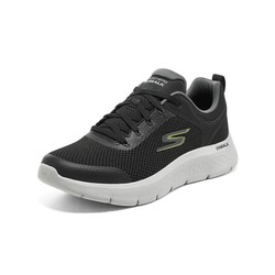 SKECHERS 斯凯奇 男鞋健步鞋运动休闲鞋轻巧灵活绑带低帮运动鞋秋冬季