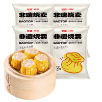 包道 Baodao 猪肉干蒸烧卖香菇虾仁虫草花早餐烧麦 300g*12个装*4袋