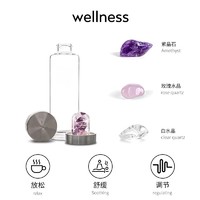 VitaJuwel vitajuwel Five Elements 五行双层玻璃杯 360ml 无色透明