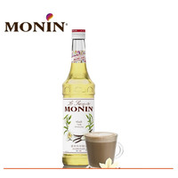 MONIN 莫林 糖浆单咖啡伴侣鸡尾果汁饮料品奶茶莫吉托 香草风味700ml