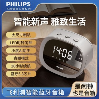 百亿补贴：PHILIPS 飞利浦 TAS2909蓝牙音响桌面无线智能AI充电大音量学生音箱