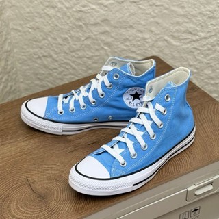 百亿补贴：CONVERSE 匡威 正品匡威All Star经典天空蓝当季新色高帮男女休闲帆布鞋A04541c