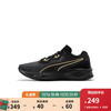PUMA 男女同款缓震防滑轻盈跑步鞋 AVIATOR PROFOAM 376615 黑色-金色-11 37