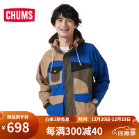 CHUMS 洽洽鸟 潮流户外男女款连帽派克服外套登山服休闲夹克CH04-1385 C078 XL