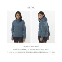 Salomon 萨洛蒙 防风夹克 SALOMON BONATTI CROSS WIND 午夜海军蓝、ミッドナイトネイビー XS(2S)