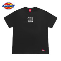 dickiesDickies2022春夏纯棉休闲潮款百搭上衣短袖T恤DK010398 黑色  XXL