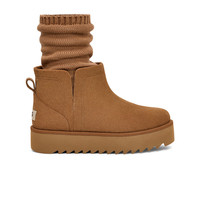 UGG 男女款纯色厚底短袜套雪地靴 1170712