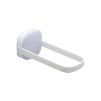 衣架收纳整理架阳台挂钩晾晒放衣架夹子多功能可折叠免打孔壁挂式 1个 蓝白