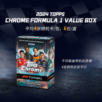 TOPPS 24 Topps Formula One Chrome Value Box F1 收藏卡 手雷