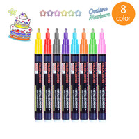 filolang 费洛朗 日式Filolang费洛朗轮廓笔闪光多功能彩色双线笔划重点节日手抄报发光啫喱笔银色底涂鸦描边贺卡手账银裹笔