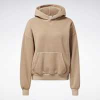 Reebok 锐步 官方女子HOODIE经典纯色宽松舒适运动休闲连帽衫H41361