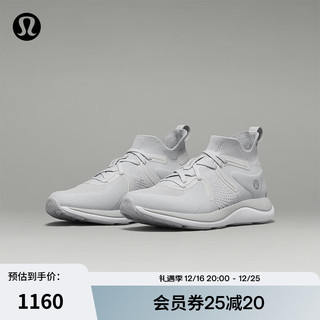 lululemon丨chargefeel 2 女士中帮综合跑训鞋 LW9EQ1S 蒸汽灰/白/银滴色 43