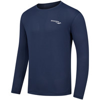 Saucony索康尼2024男子跑步训练吸湿柔软透气休闲长T