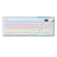 CHERRY 樱桃 PIXIU 98 98键 三模机械键盘 冰焰蓝 MX2A红轴 RGB