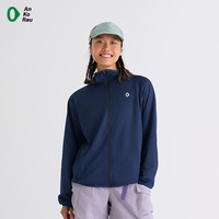 AnKoRau/安高若 女士冬户外运动轻量Octa带帽外套A0243JA21 藏青蓝69 S