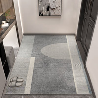 布迪思入户地垫及门口脚垫蹭土蹭灰防滑垫子 现代轻奢-Y39 40*60CM两件装