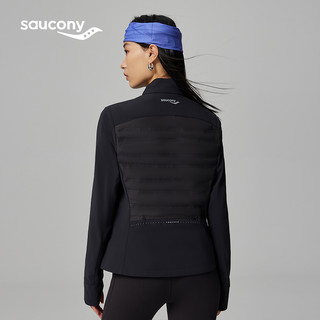 Saucony索康尼秋冬季女子跑步棉服运动训练外套上衣