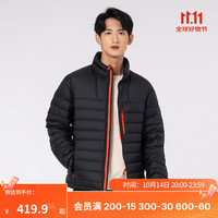 迪卡侬（DECATHLON）羽绒夹克男户外新款短款冬季保暖运动加厚修身外套ODT3 男款-