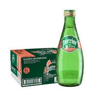 88VIP：perrier 巴黎水 无糖气泡水西柚味330ml*24瓶