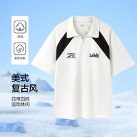 Semir 森马 男士印花拼接短袖POLO衫