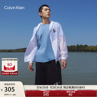 卡尔文·克莱恩 Calvin Klein Jeans24春夏男士户外运动凉感短袖T恤J326337 CEZ-湖泊蓝 XXL