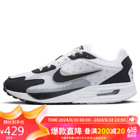 耐克NIKE运动休闲鞋男气垫AIR MAX SOLO春夏运动鞋DX3666-100白41 DX3666-100白/黑-白金色-金属银