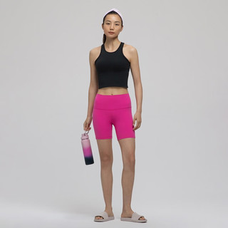 lululemon丨Ebb to Street 女士短款工字运动背心 内置内衣 LW1CJUS 黑色 M /8