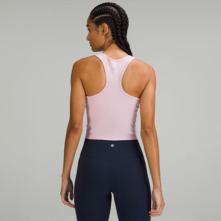 lululemon丨Ebb to Street 女士短款工字运动背心 内置内衣 LW1CJUS 牡丹粉 XXS /2