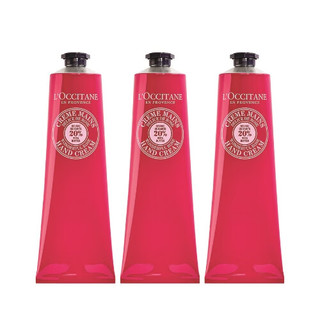 欧舒丹（L'OCCITANE）乳木果玫瑰香氛护手霜150ml*3 滋润 520 母亲节女 150ml*3