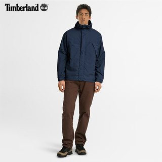 添柏岚（Timberland）男装冲锋衣24秋冬户外防水防风夹克|A68XF A68XF433/深宝石蓝 L