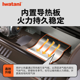 岩谷（Iwatani）卡式炉便携式烧烤户外炉具烤盘套装火锅露营野餐卡斯磁士丁烷燃气 户外便携套装