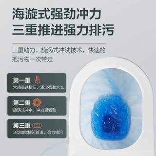 箭牌马桶家用缓冲盖板座便虹吸防臭坐便器大口径马桶坐厕12637