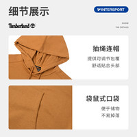 Timberland添柏岚户外男装上衣2024冬季帽衫保暖男士连帽卫衣