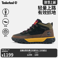 添柏岚（Timberland）男鞋登山24秋冬Motion6徒步户外轻便透气|A6CW1 A6CW1EJC/黑棕色 44.5