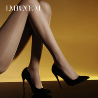 Limerence M 涞觅「暗金」油亮高腰无缝丝袜女夏季薄款性感丝滑细腻黑丝连裤袜