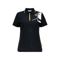 Munsingwear 万星威 女士春夏高尔夫运动半拉链Polo衫