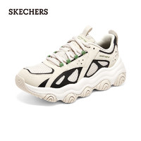 斯凯奇（Skechers）网面男女鞋透气时尚绑带经典复古户外运动跑步鞋896216/894224 自然色/黑色/NTBK 44