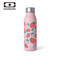 monbento ONBENTO女生水杯可爱不锈钢保温杯男式便携保温杯成人儿童户外 芝芝莓莓大容量(无屏显) 500ml