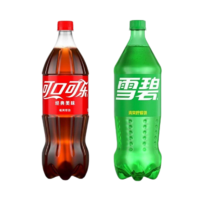 Coca-Cola 可口可乐 12可口可乐组合装2瓶1.25L可乐+1.25L雪碧