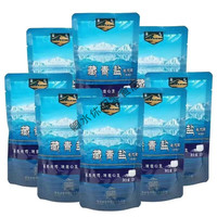 茶卡藏青盐320g茶卡盐湖不加碘天然湖盐家用盐青海湖无添加盐 藏青盐x10袋(无碘)