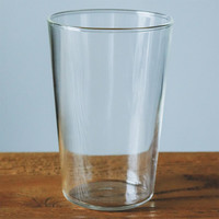 中川政七商店 MOKUSHIN日本进口中川政七商店THE耐热玻璃水杯水野学设计师冰咖啡牛奶杯 Grande size 460ml