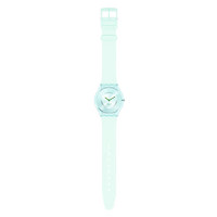 swatch 斯沃琪 超薄系列 男女石英表 SS08G100-S14 清爽薄荷