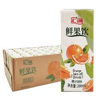 汇源鲜果饮橙味果汁饮品200ml*1